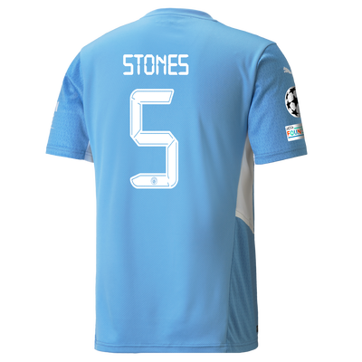 Manchester City Home Shirt 21/22 with John Stones printing
