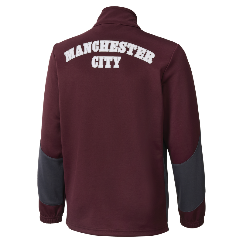 MCFC LW KIDS FTBLNRGY+ JKT - burgundy