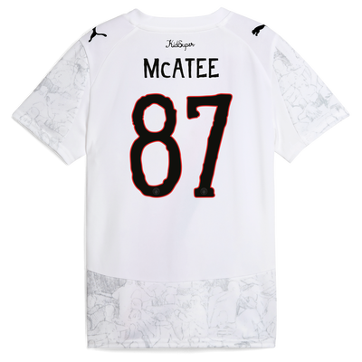 Manchester City KidSuper kinder-shirt 2025/26 met McATEE 87 bedrukking