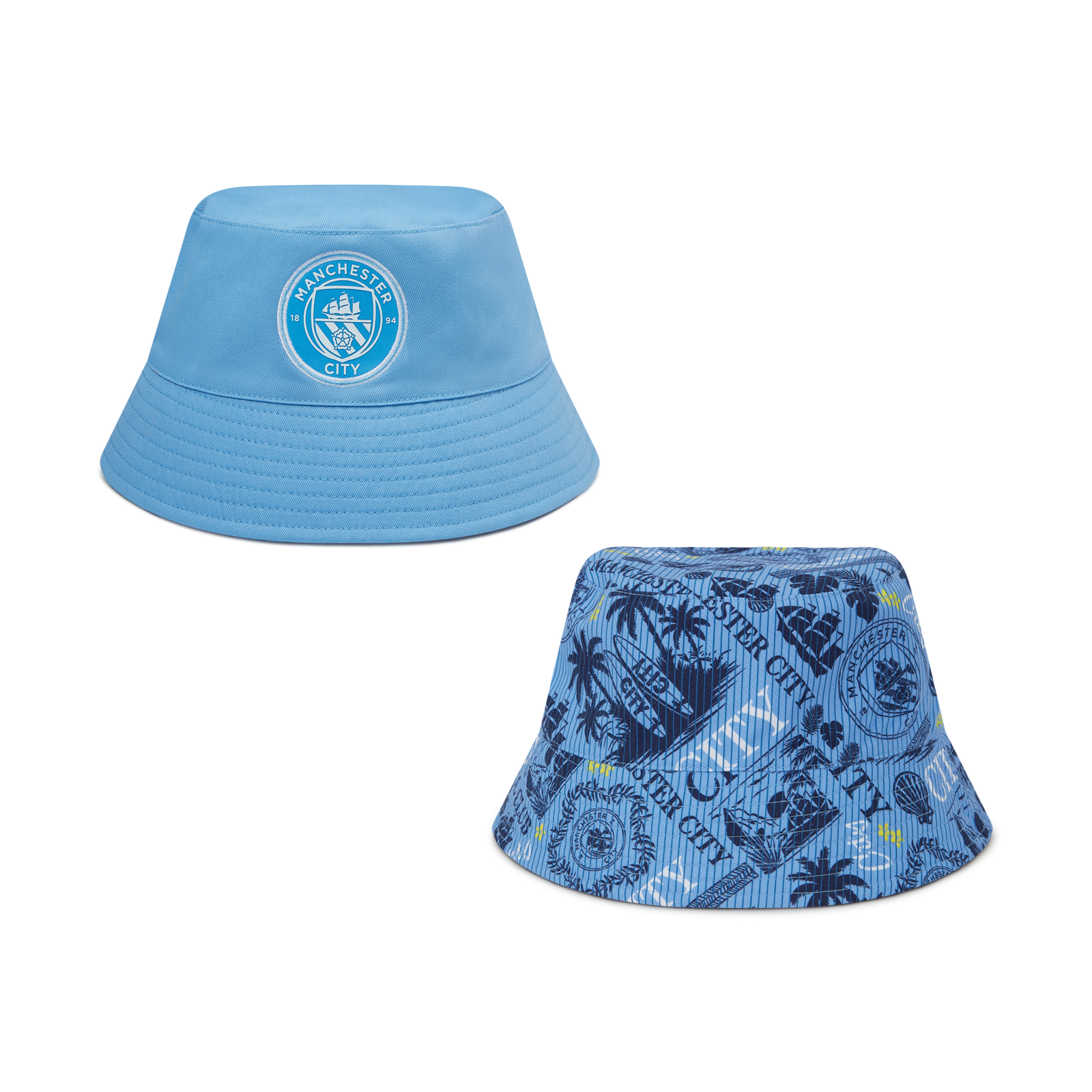 Manchester City Hawaiian リバーシブルバケットハット | Official Man