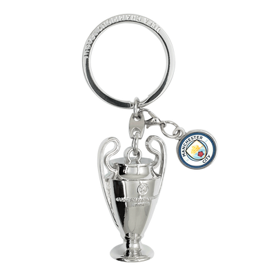 Manchester City UCL Trophy Keyring