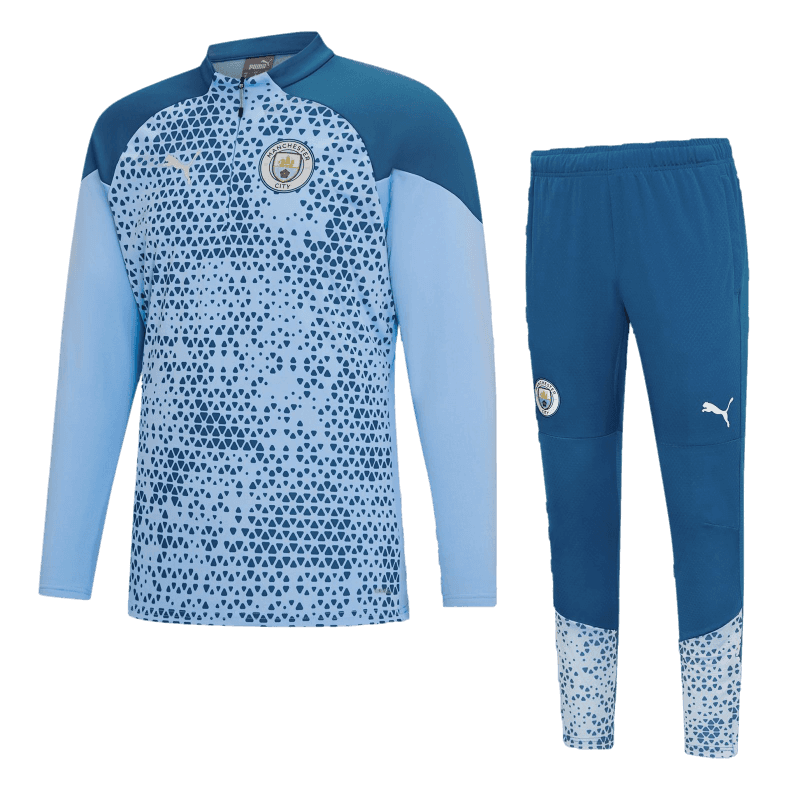 Manchester City Tracksuit Training Fleece & Pants for Kids - 
