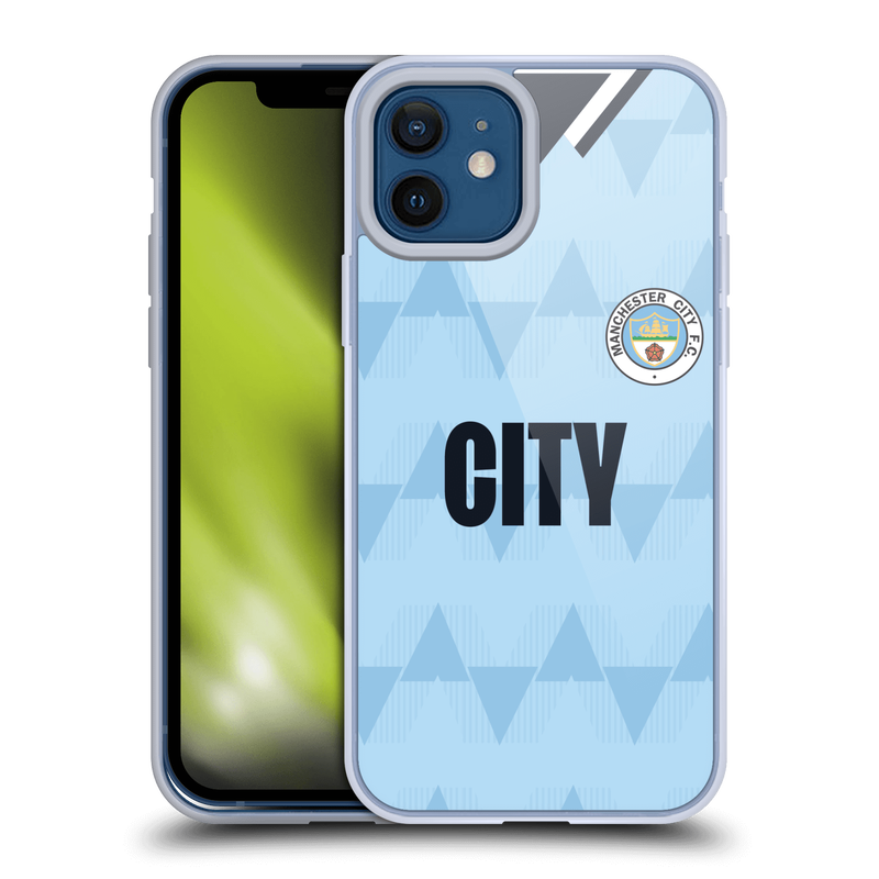 Manchester City 1989 Retro Home Kit Phone Case - 