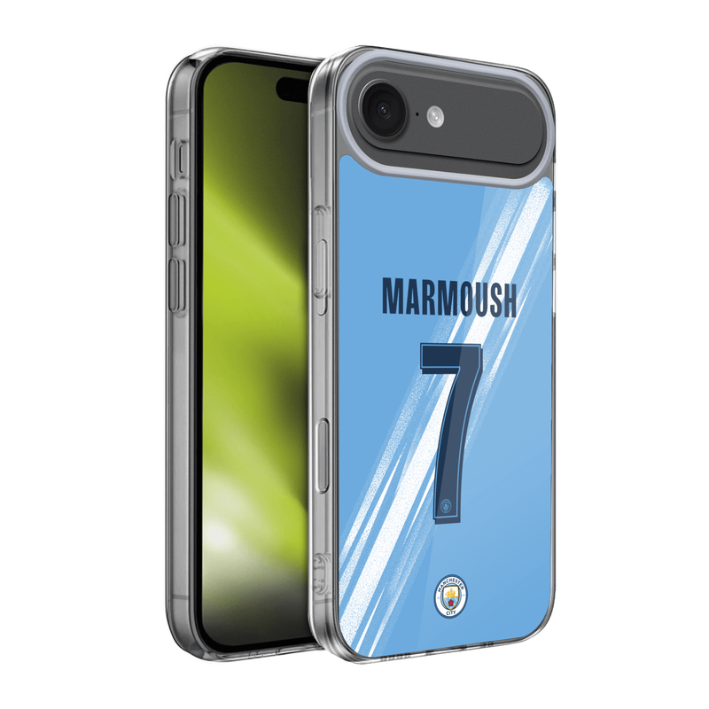 Manchester City 2025/26 Home Kit Marmoush 7 Phone Case - 