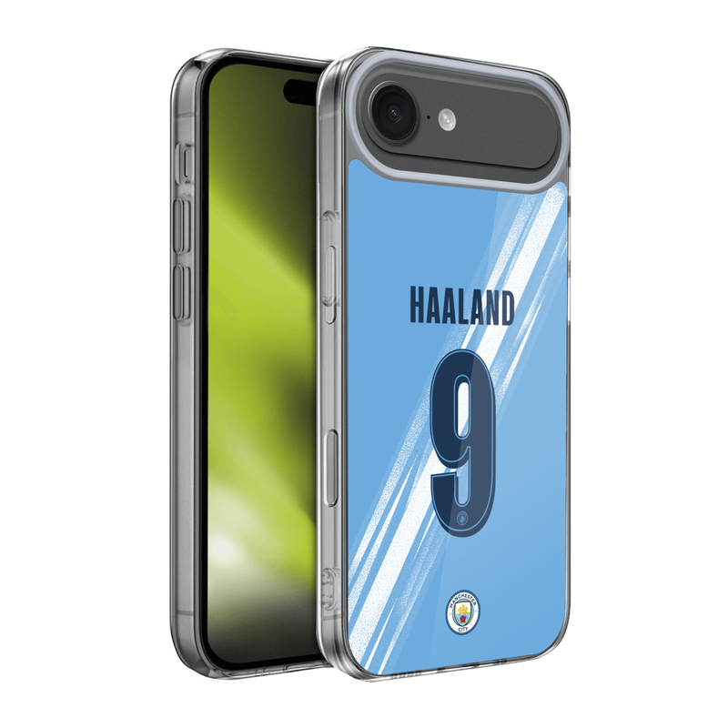 Manchester City 2025/26 Home Kit Haaland 9 Phone Case - 