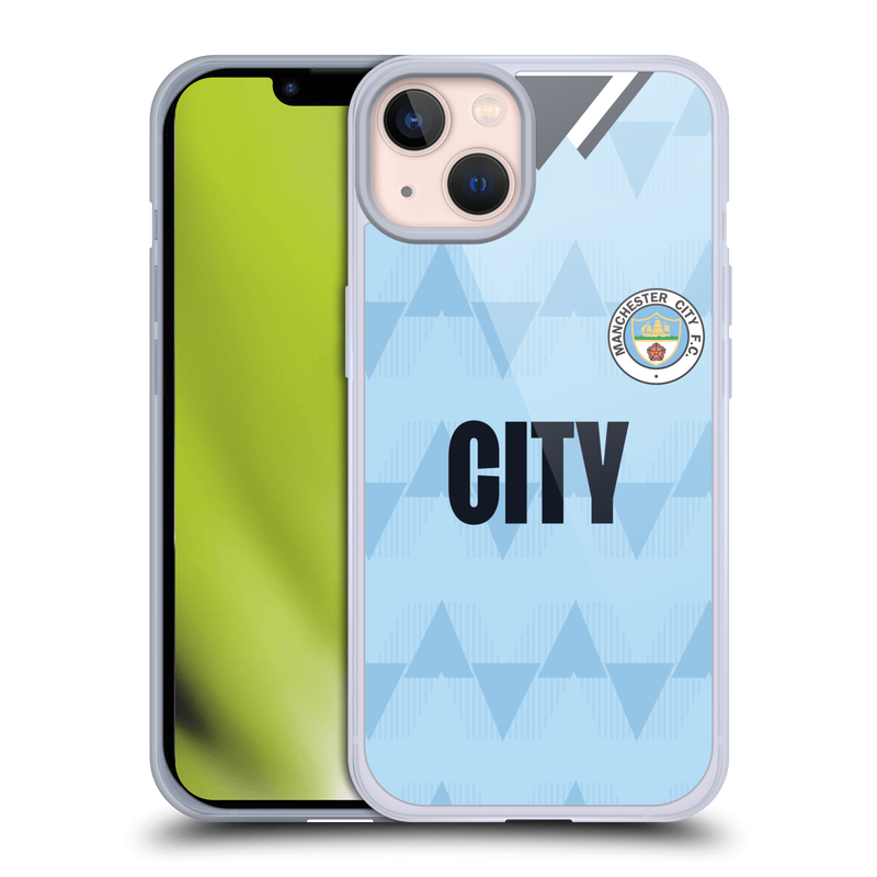 Manchester City 1989 Retro Home Kit Phone Case - 