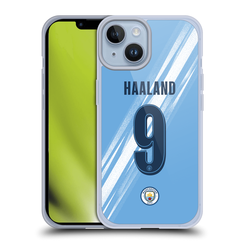 Manchester City 2025/26 Home Kit Haaland 9 Phone Case - 