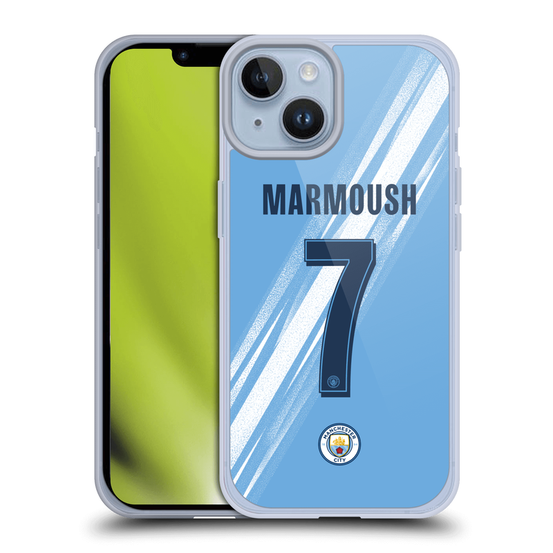 Manchester City 2025/26 Home Kit Marmoush 7 Phone Case - 