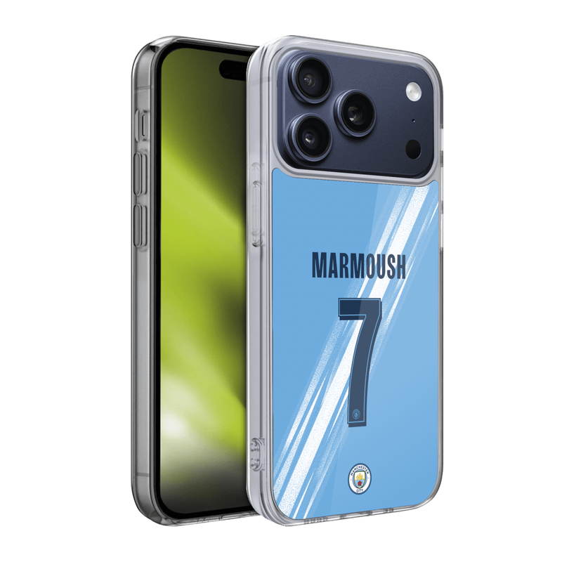 Manchester City 2025/26 Home Kit Marmoush 7 Phone Case - 