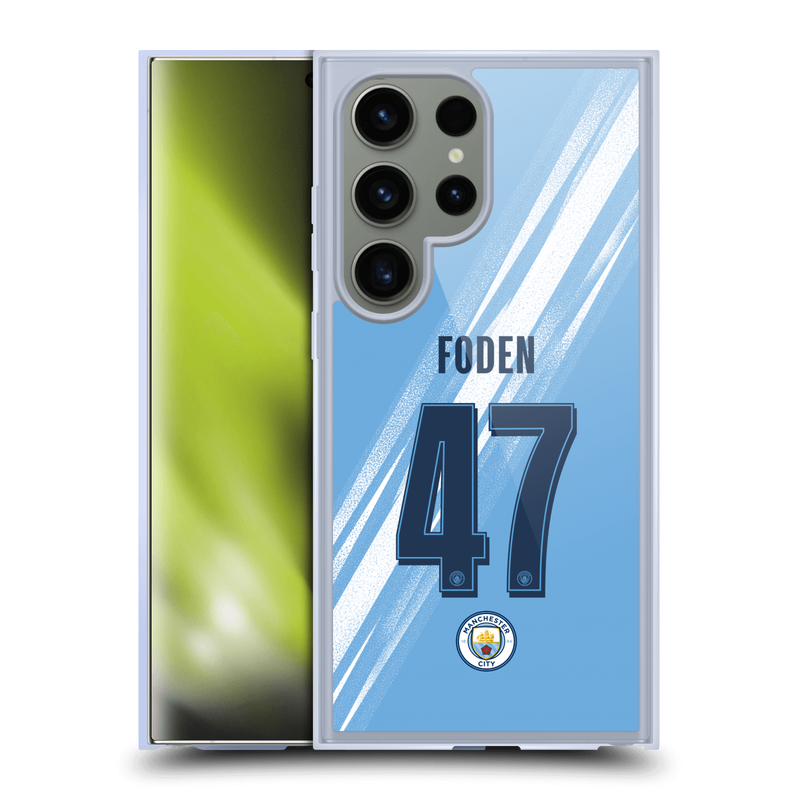 Man City 2025/26 Home Kit Foden 47 Samsung Galaxy S24 Ultra 5G Case  unisex - Size Samsung Galaxy S24 Ultra 5G from accessoriesgifting