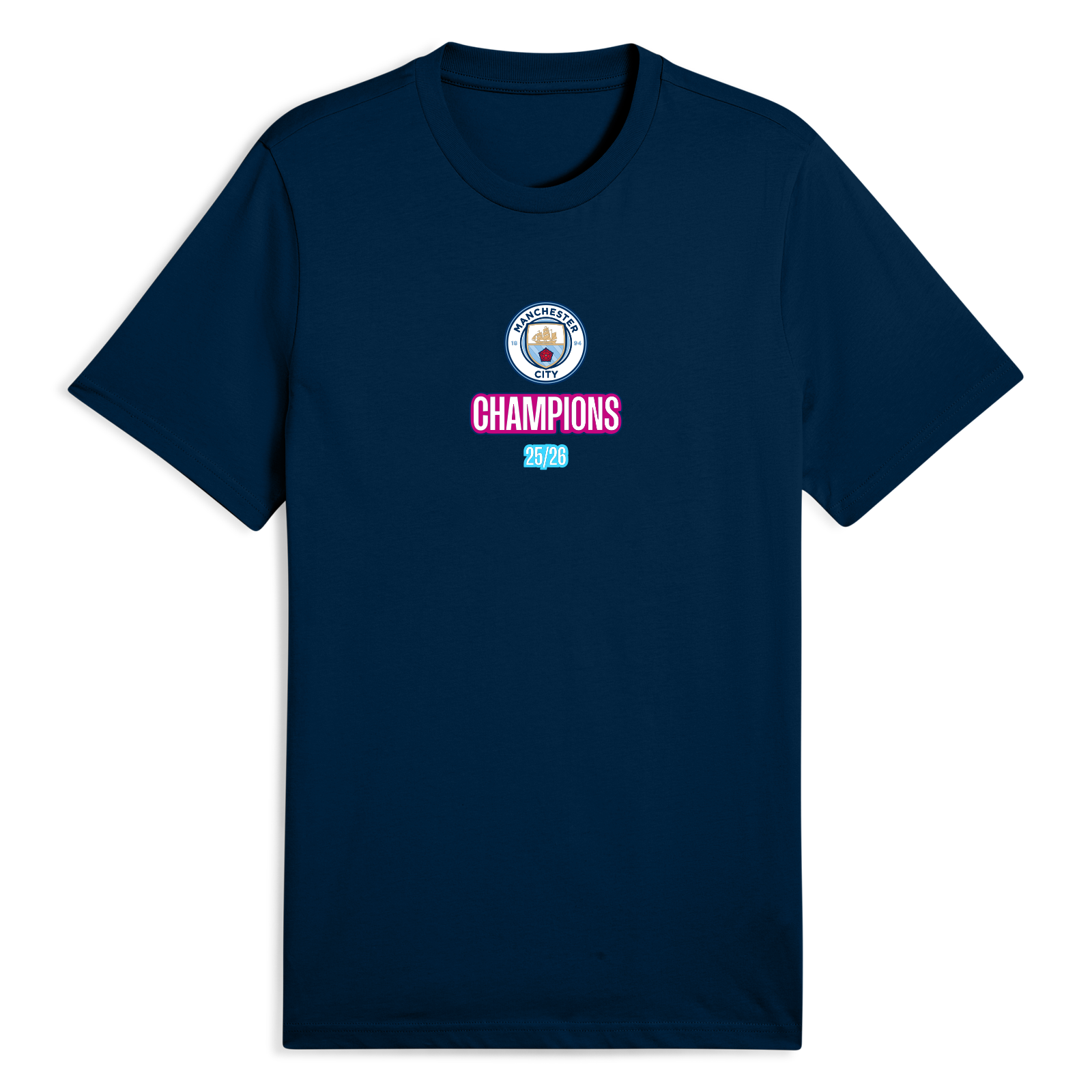 マンチェスター・シティ AFTA 大人用 WSL チャンピオンズ 25/26 T