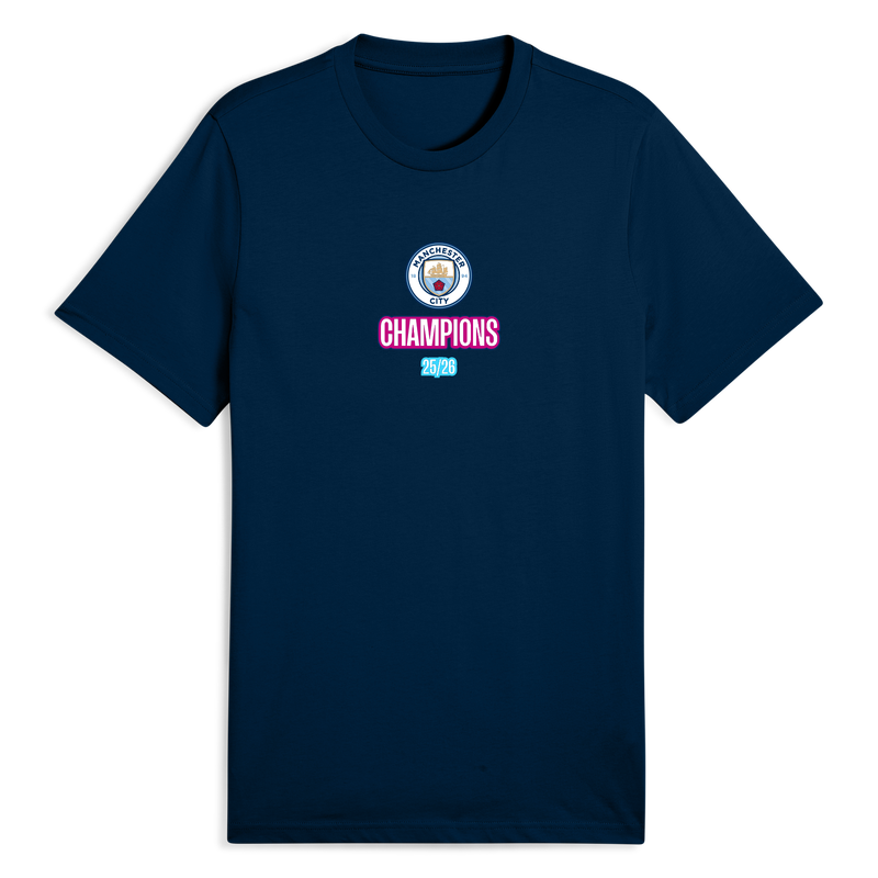 マンチェスター・シティ AFTA 大人用 WSL チャンピオンズ 25/26 T