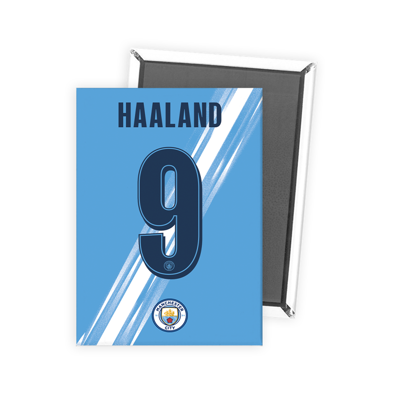 Man City Haaland Magnet blue - Check out all Manchester City accessoriesgifting online - Official Manchester City FC store