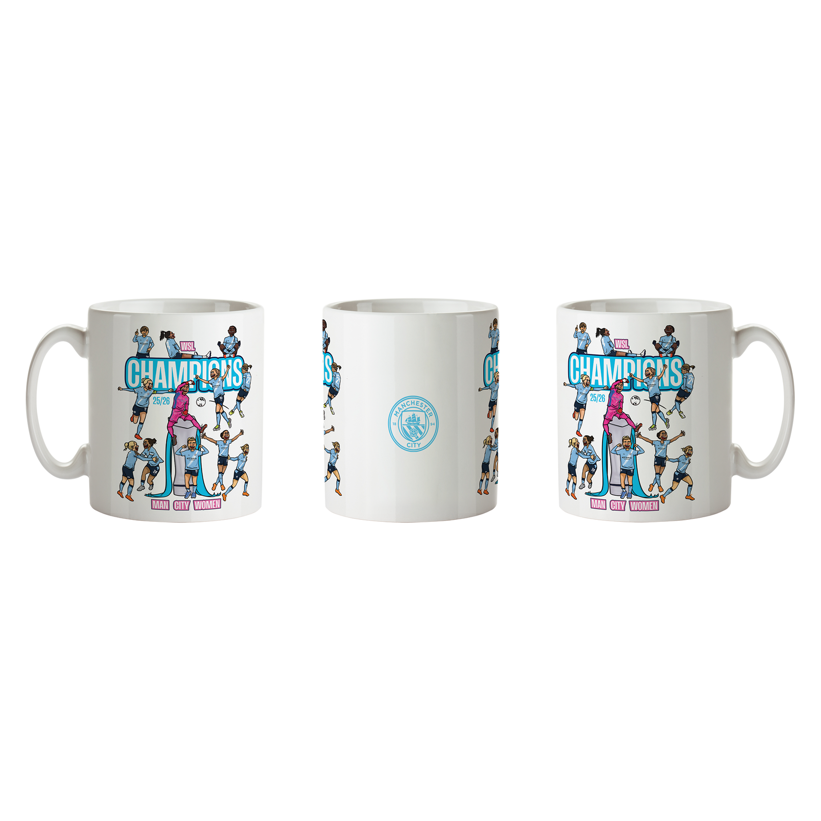 マンチェスター・シティWSL優勝 25/26 マグカップ | Official Man City