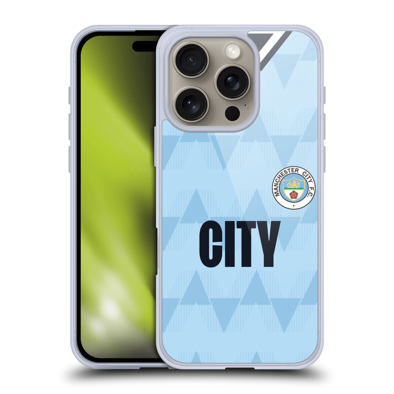 Manchester City 1989 Retro Home Kit Phone Case - 