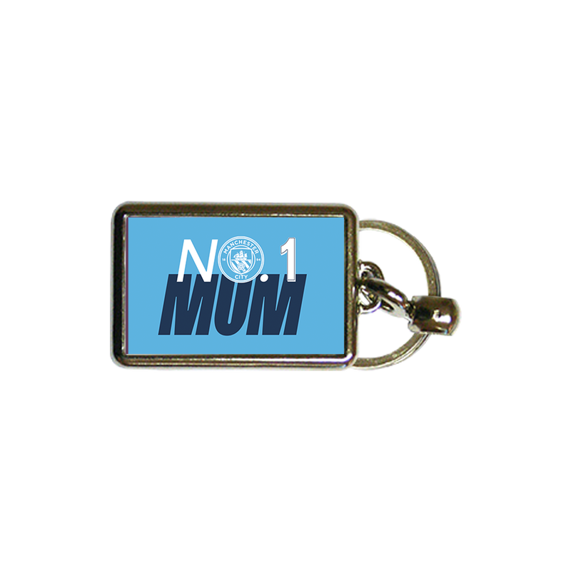 Man City No1 Mum Keyring blue unisex - Size Standard from accessoriesgifting  - Official Manchester City FC store