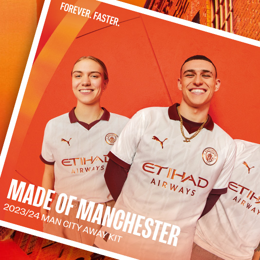 PUMA´s Manchester City Away kit is one of the most appreciated