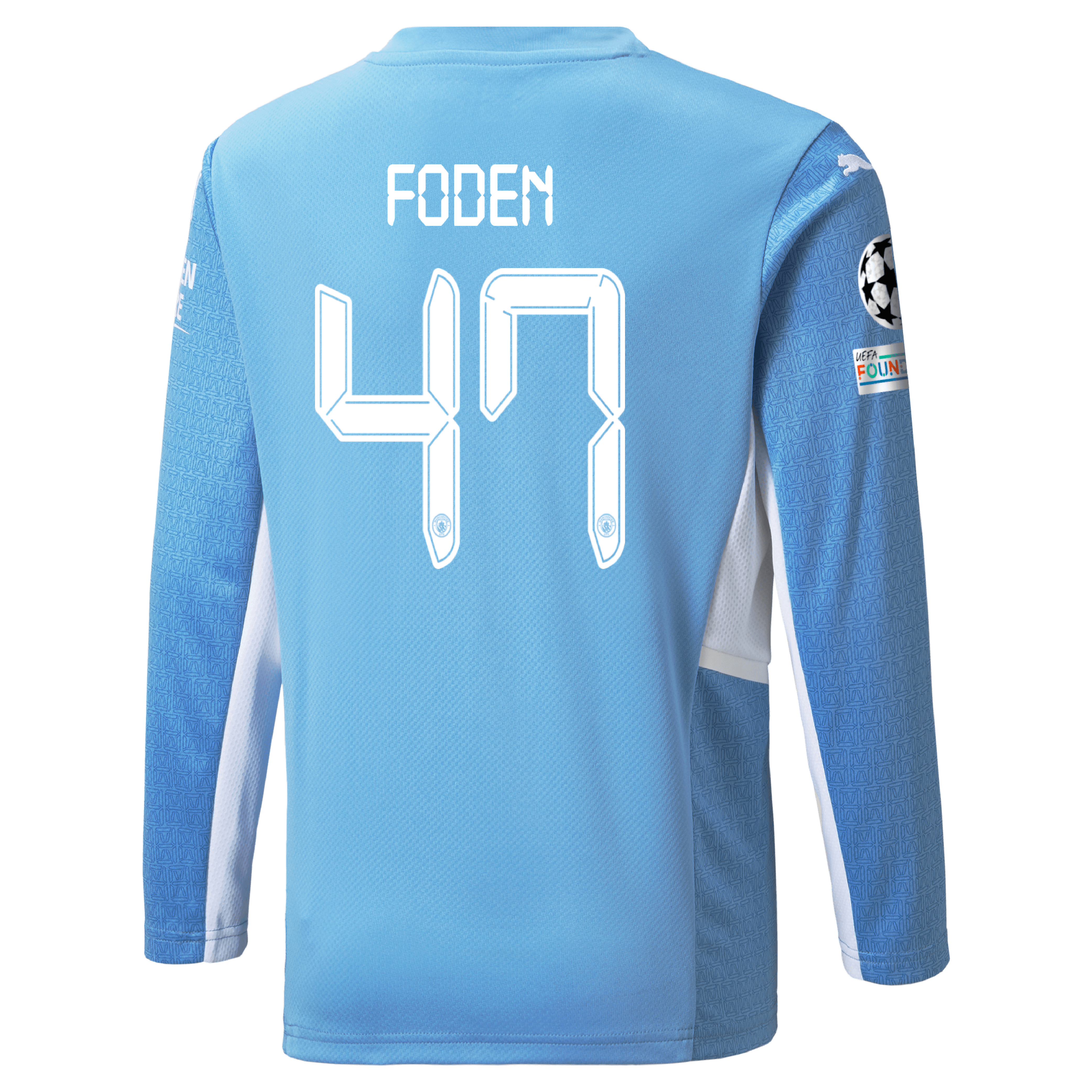 Phil Foden Signed Manchester City Jersey (Beckett)