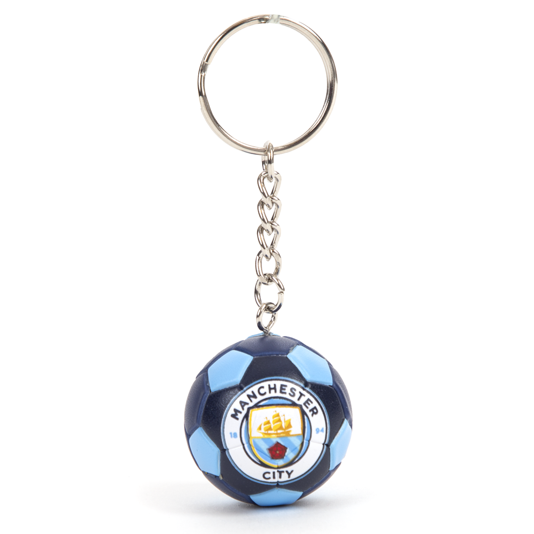 Manchester City Torch Light Bottle Opener Keyring Multi-Colour by Manchester City F.C.