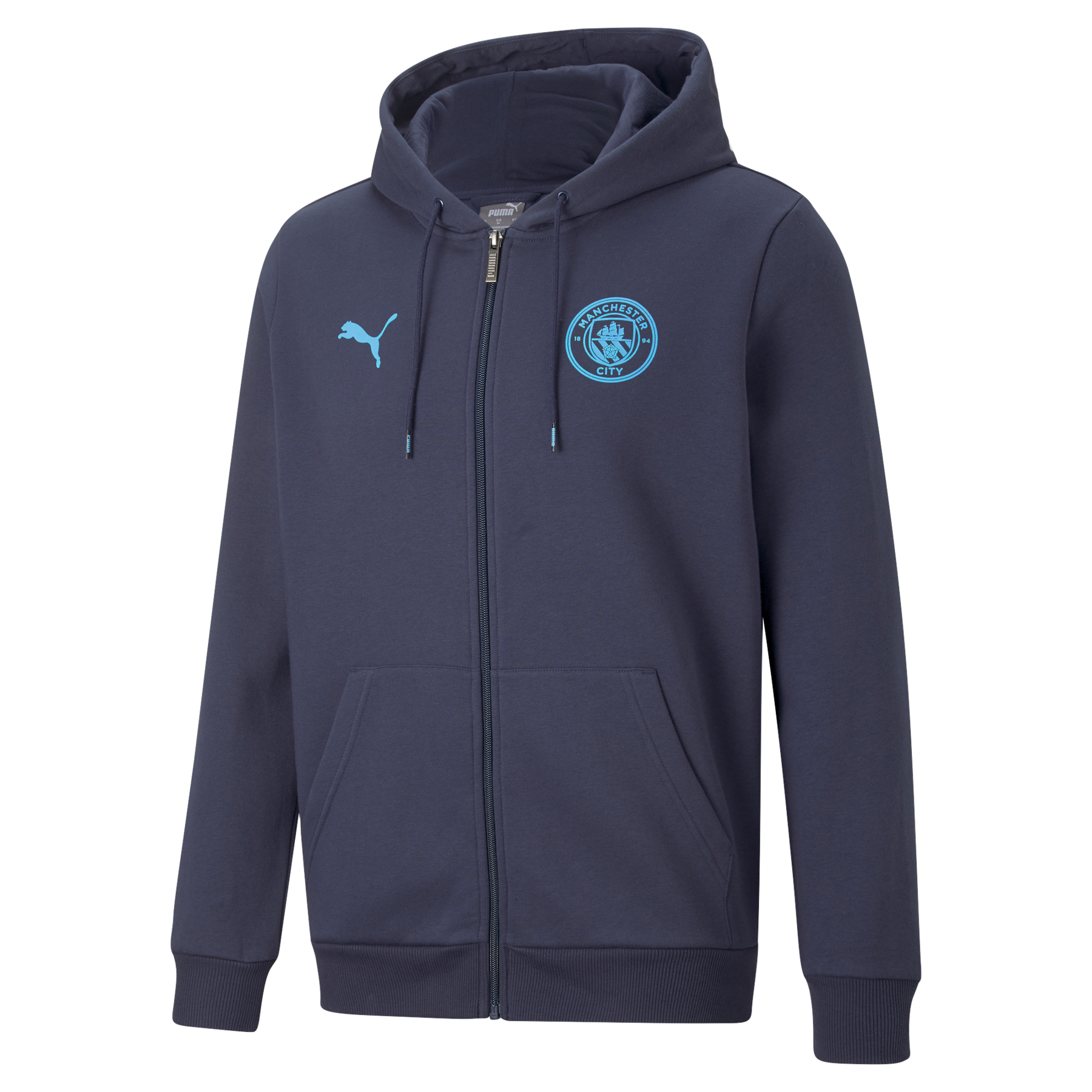 Manchester City Essentials Mens Hooded Sweat 