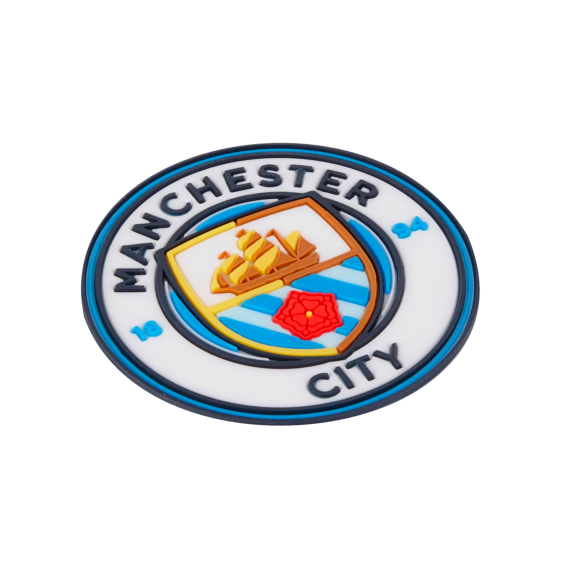 Official Manchester City Football Club 3D Fridge Magnet Crest Logo Shape 