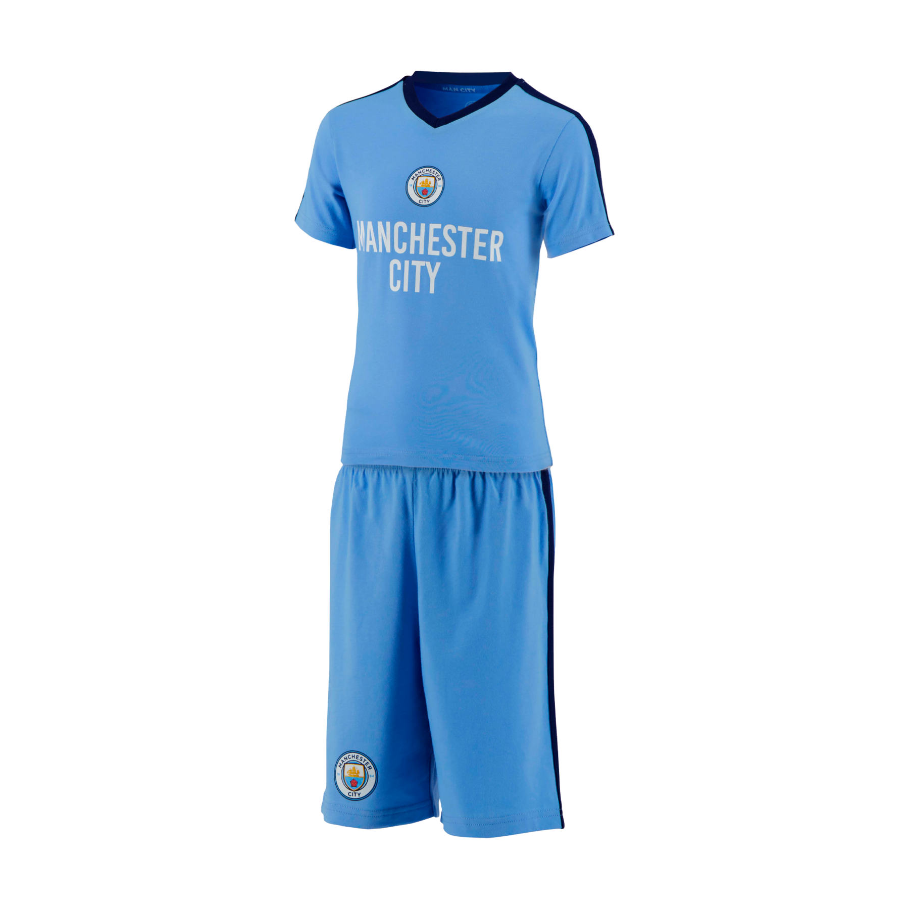 Manchester City Football Team City Pyjama Set Blue Boys 